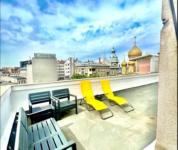 Rooftop Street Doamnei Apartament *